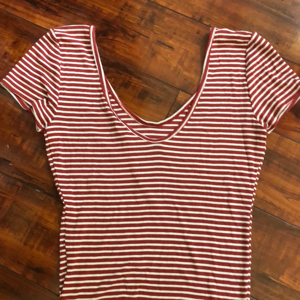 Striped fitted top - Picture 3 of 3